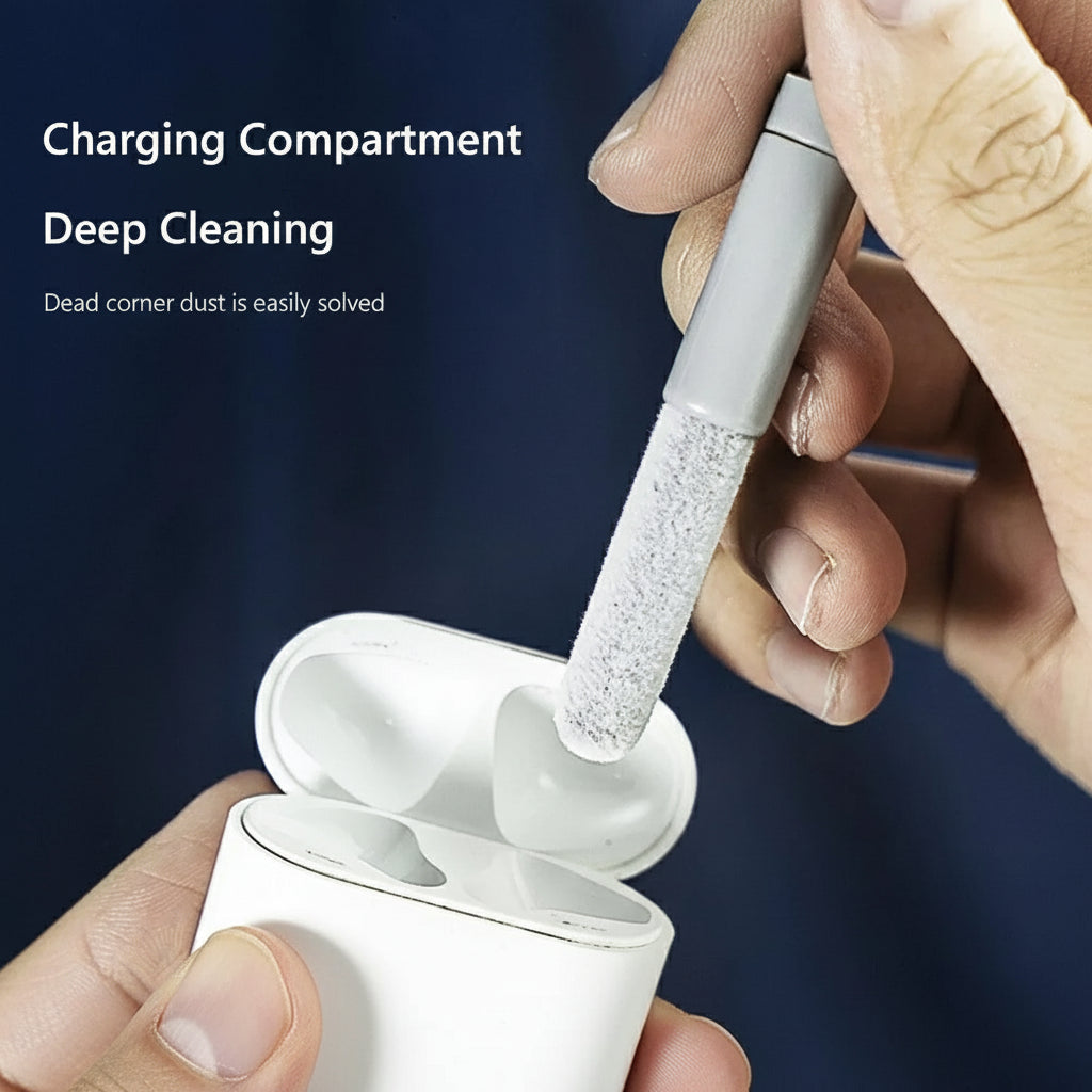 6-in-1 Bluetooth Kopfhörer Reinigungsset - Professionelles Cleaning Kit für AirPods & Headsets, Tastatur und Handy